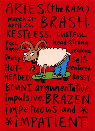 Aries Negative Traits