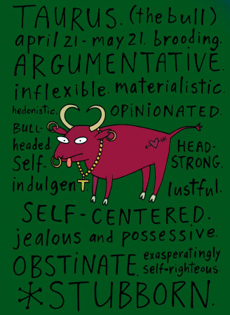 Taurus Negative Traits